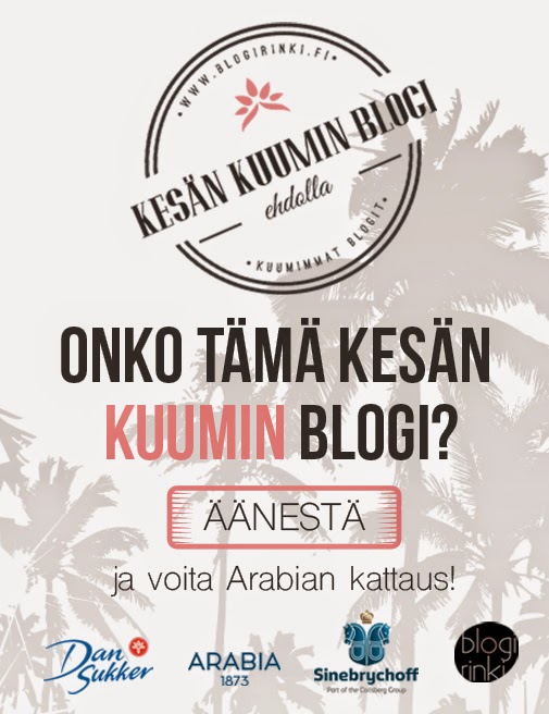 Kesän kuumin blogi äänestys