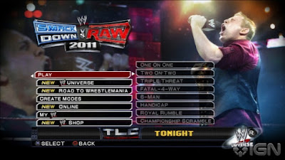 Foranimeku - WWE Smackdown Vs Raw 2011 PSP