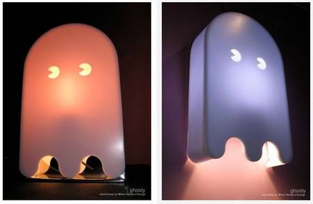 Ghosty Lamp makes Pac-Man ghosts on your wall