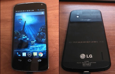 lg nexus 4 leaked release image | new gadgets, upcoming phone, gadget update | Gadget Pirate