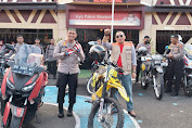 Kapolres Soppeng Touring Sosial Bersama Awak Media 