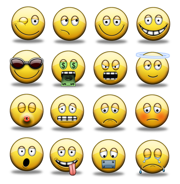 smiley emoticons for facebook. facebook smileys list