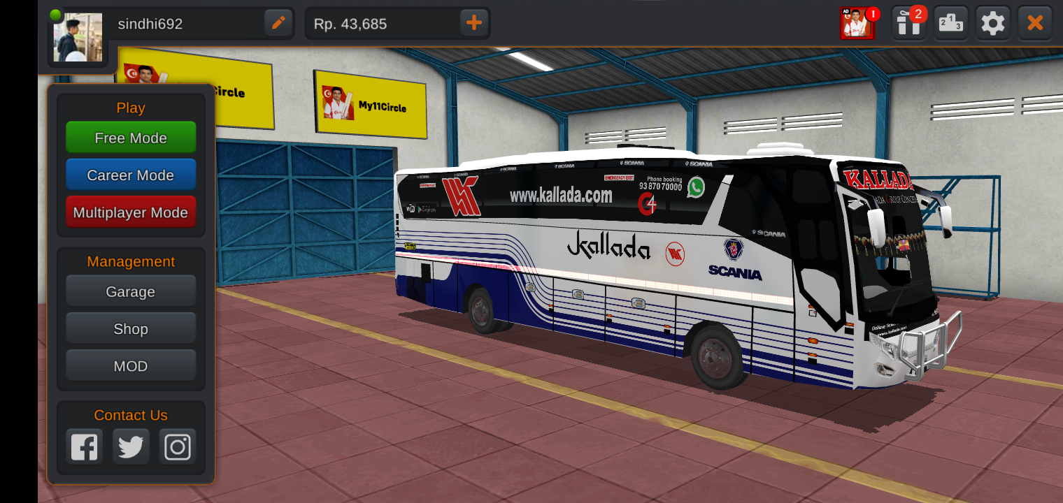 BUS SIMULATOR INDONESIA MOD 3.0 APK  InfoSimulation