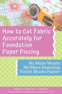 How to Fabric Accurately for FPP - Quilting Tutorial