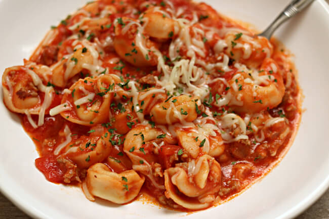 Italian Sausage Tortellini #dinnerrecipe #food #amazingrecipe #easyrecipe 