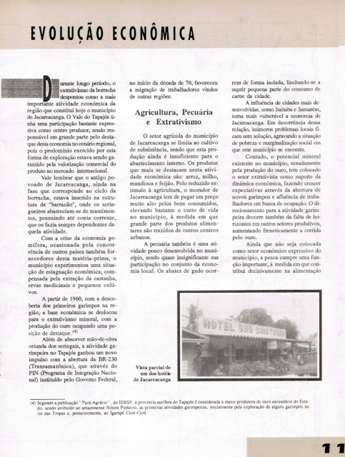 REVISTA NOVOS MUNICÍPIOS PARAENSES - MUNICÍPIO DE JACAREACANGA – 1993