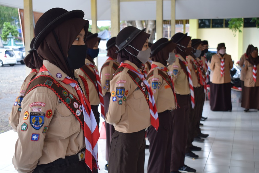149 Pramuka Gunungkidul Ikuti Seleksi Pramuka Garuda
