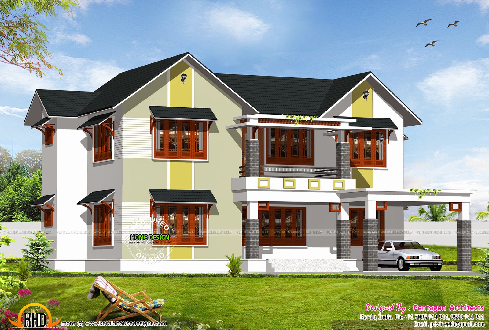  Kerala  house  plans  set part 2 Kerala  home  design and 