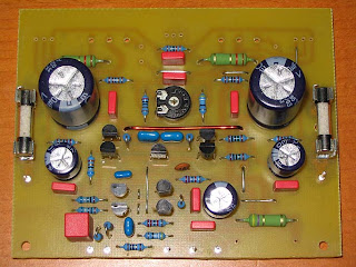 100W Hi-End Audio Amplifier SymAsym5 electronic schematics with explanation