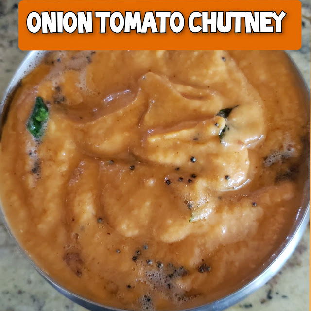 Onion tomato chutney