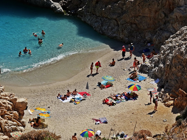 Plaża Porty Szatana Setian Limania na Krecie