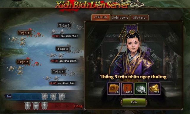 Công Thành Chiến: Nghẹt thở với Xích Bích Liên Server