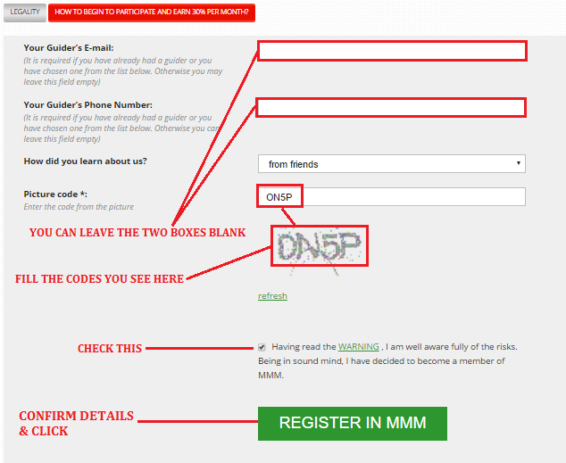 Nigeria MMM Registration 2