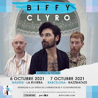Concierto de Biffy Clyro en Madrid y en Barcelona en 2021