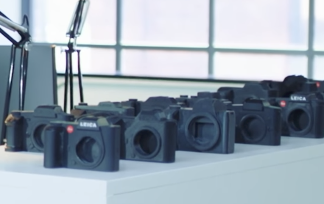 Макеты фотоаппаратов на производстве Leica
