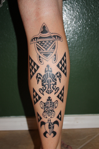 Label: hawaiian tribal tattoos