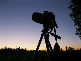 camera at twilight after sunset