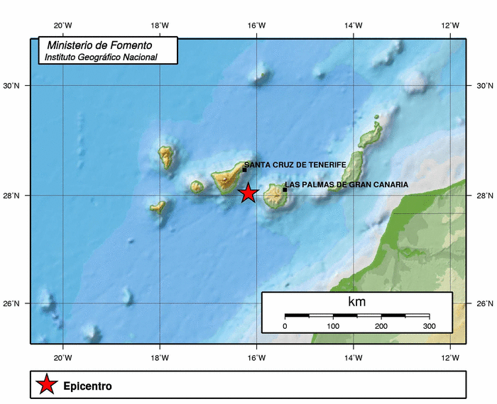 terremoto gran canaria tenerife 25 julio