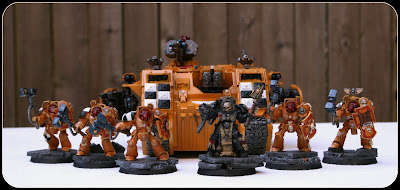 Lamenters Land Raider, Terminators and Ruclusiarch