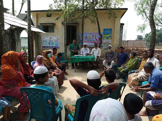 ২৬ এপ্রিল ২২ তম কমিউনিটি ক্লিনিক প্রতিষ্ঠা দিবস খেড়কাটি সিসিতে পালন