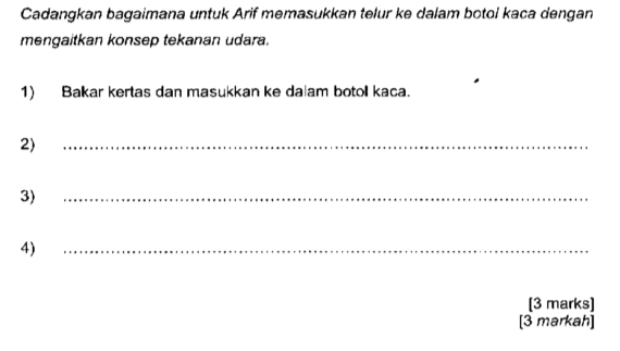 Contoh Soalan Reka Cipta Sains Pt3 - Selangor u