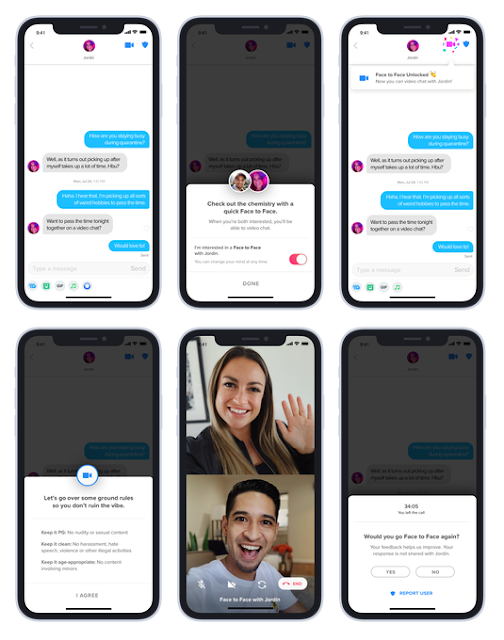 Tinder da il via alle videochiamate nei match