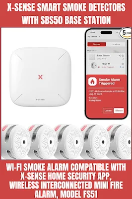 Smart Smoke Detectors: Early Warning Systems for Fire Hazards