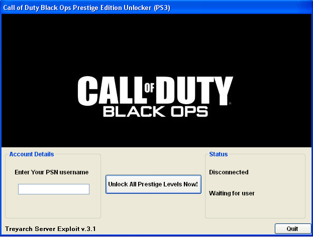 Now press "Unlock All prestige