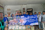Peduli Korban Bencana, RPL KNPI Lampung Salurkan Bantuan