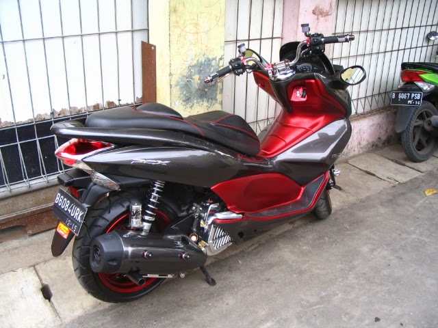  Modifikasi Honda Pcx 150 Touring 2014