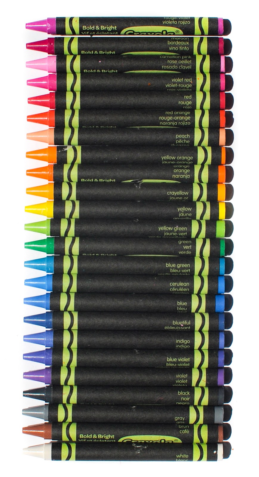 Crayola 24ct. Bold and Bright Construction Paper Crayons 