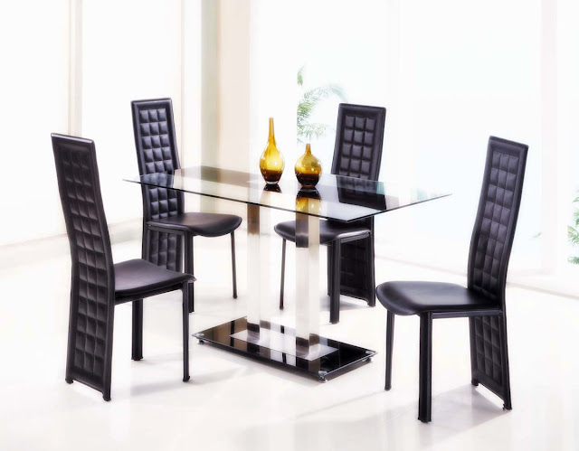 Great Idea for Black Dining Table