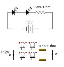 Lampu LED Untuk Motor