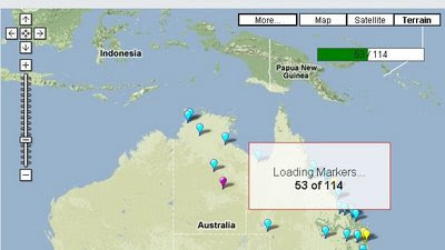 ozcamp Progress Bar Camping Map