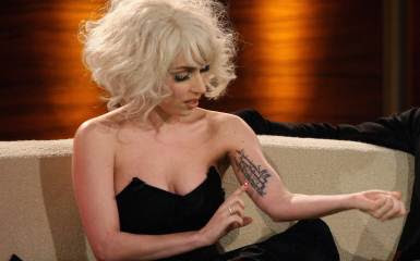 The Gnarly Tattoos Of Lady Gaga