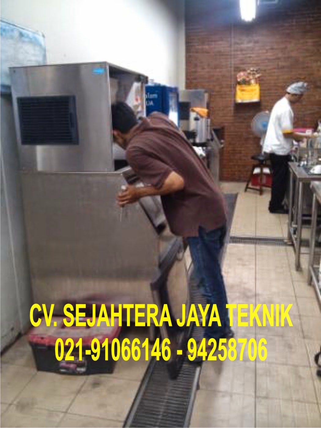 SERVICE ICE MAKER DI BEKASI