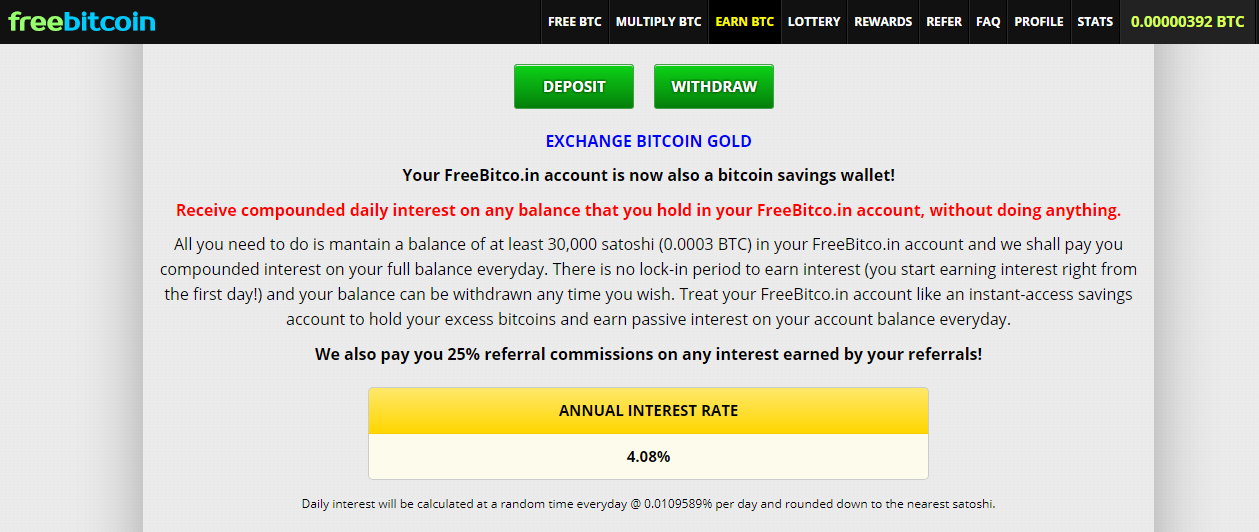 Freebitco Doge Co In Earn By Yearly Bonus And Totally Passive - 