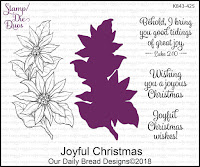 ODBD Joyful Christmas Stamp/Die Duos