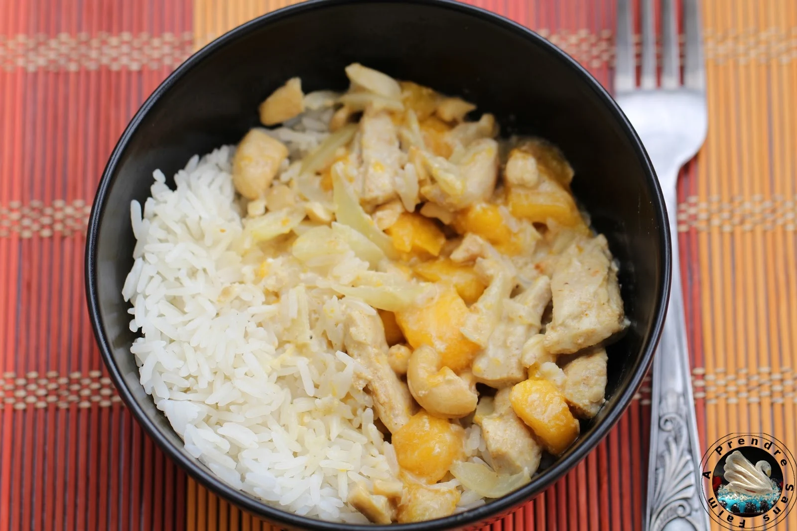 Curry de poulet aux mangues