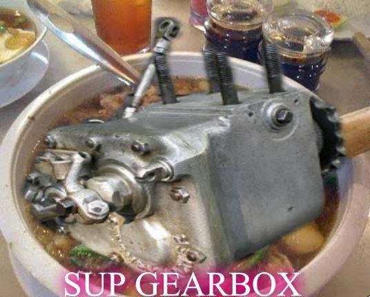 Rileks~ tenang~: sup gear box yang sebenar