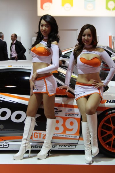  Wallpapers on Free Car Wallpapers  Exhibition At The Essen Motor Show Babes 2010