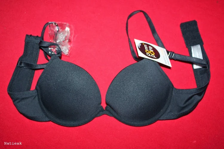 Soutien-gorge Push-up moulé noir Easy Pomm'poire