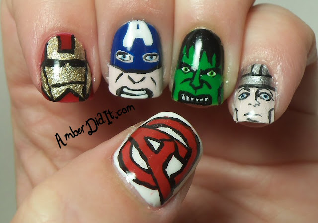 Fandom nails! Thumb: #sherlock index: #loki / #avengers mi… | Flickr