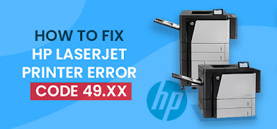 HP Laserjet Printer Error Code 49.XX