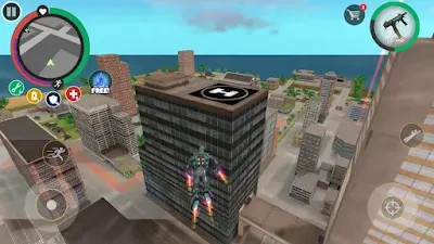 تحميل لعبة Rope Hero Vice Town مهكرة اخر اصدار 2025 من ميديا فاير
