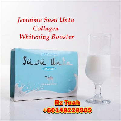 jemaima susu unta collagen whitening booster