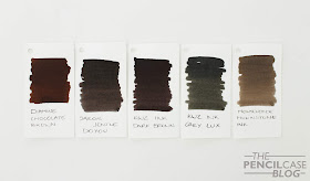 review: KWZ Dark Brown ink