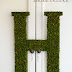 Oversized Moss Letter Tutorial and Some Photos of My Little Snuggle Bugs