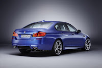 BMW M5 (2012) Rear Side