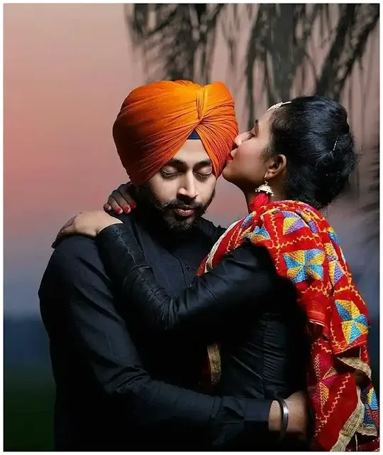 Hug pic punjabi couple